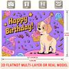 Party Backdrop Happy Birthday Birthday Photo Booth Background Front Door Decor