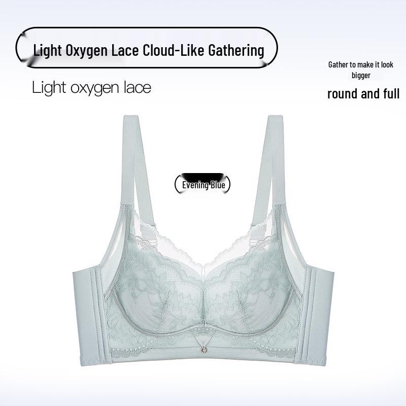 

Женский кружевной беспроводной бюстгальтер пуш-ап: Средней толщины, Предотвращающий провисание, Регулируемая поддержка 38/85B (130-150 lbs)