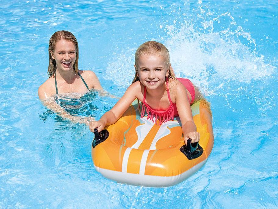Inflatable Swimming Board 112 X 62 Cm Intex 58165 Red