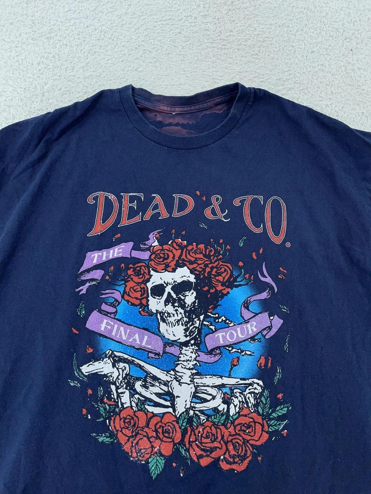 

2023 Dead & Company Concert Shirt Mens XL The Final Tour Rock Grateful Tee S