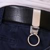 Porte-clés à libération rapide en acier inoxydable, clip de ceinture, mousqueton, porte-anneau, boucle