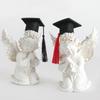 5/10Pieces Mini Graduation Hats For Christmas Home Decoration Graduation Wine Bottle Decor DIY Children's Hair Card Accessories