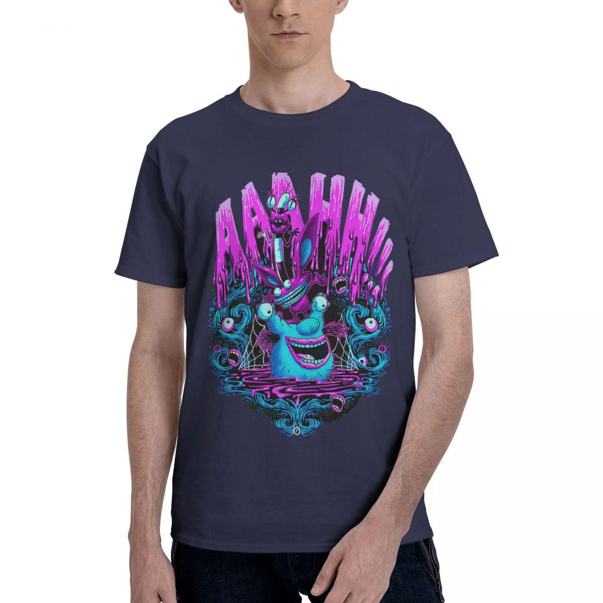 

Aaahh Real Monsters Group Shot Monster 100 Cotton Casual Breathable Confortable Man Funny TShirt For Men Funny Gift 4XL