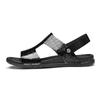 Fashion Summer Genuine Leather Men Casual Sandals Outdoor Non-slip Breathable Roman Shoes High Quality Comfortable Loafers Mocassins