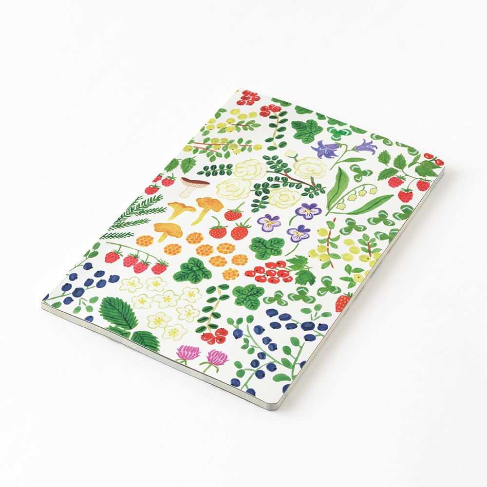 Midori Nordic 1535 4006 Notebook, Yurulog, Pattern, B6,
