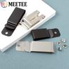 Meetee 2/5/10Pcs Metal Belt Clips Buckle Sheath Clip Clasp Wallet Key Hook Holster Waistband Belts Loop DIY Hardware Accessories