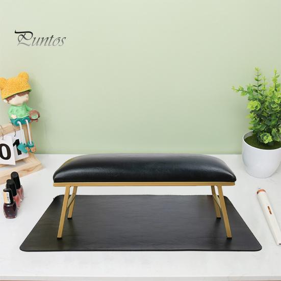 Manicure Hand Pillow Faux Leather User-Friendly Design Support Nails Wrists Anti-Slip Pad Women Accessories