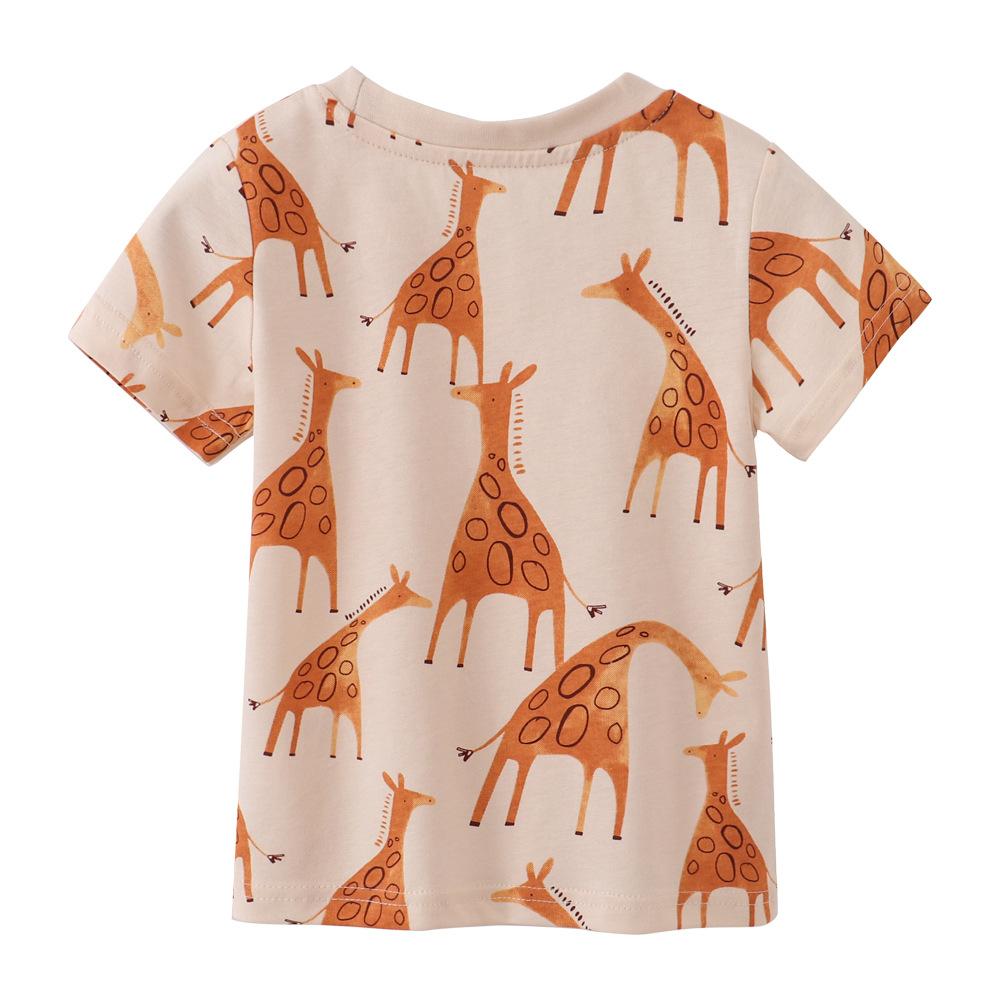 Summer Short-sleeved Children's T-shirts for Small and Medium-sized Children T-shirts for Boys and Girls