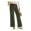 Fashion Women's High Waist Tie Corduroy Straight Pants Pocket Wide Leg Pants Casual Trousers For Women