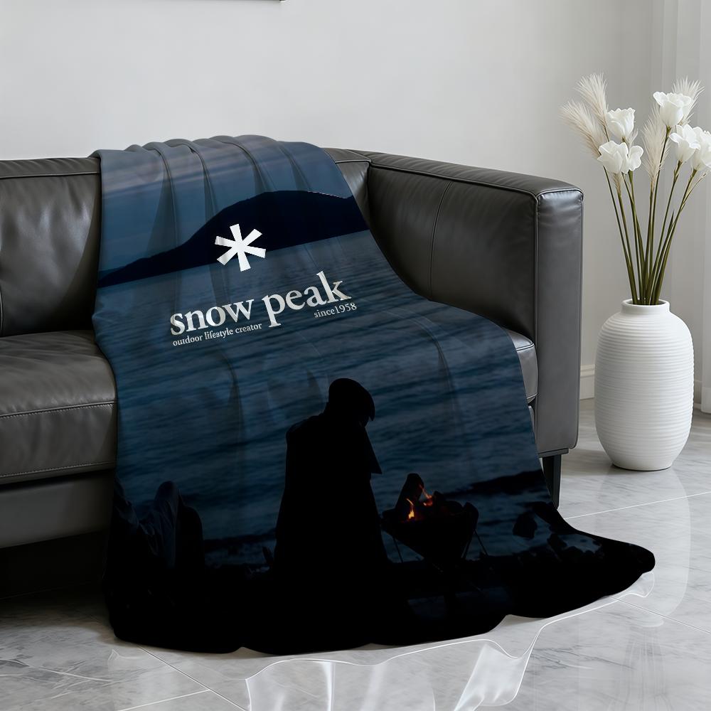 Classic Energetic S Snow P PeaksS Blanket Soft Throw Blanket for Home Bedroom Bed Sofa Picnic Travel Office Rest Blanket Gift