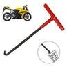 Motorcycle Exhaust Spring Hook T Shaped Handle Exhaust Pipe Spring Puller Installer Hooks Repair Tool for Springs Removal