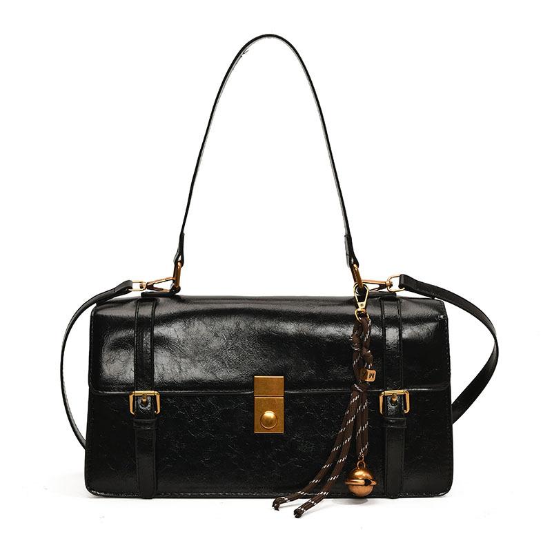 Crossbody Bag Women's New Fashion Portable Small Square Bag Casual Versatile Shoulder Bag