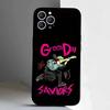 Band G-Green Rock Day Phone Case For iPhone 17,16,15,14,13,12,11,Pro,XS,Max,XR,Plus,E,SE4,Mini Black Soft Cover