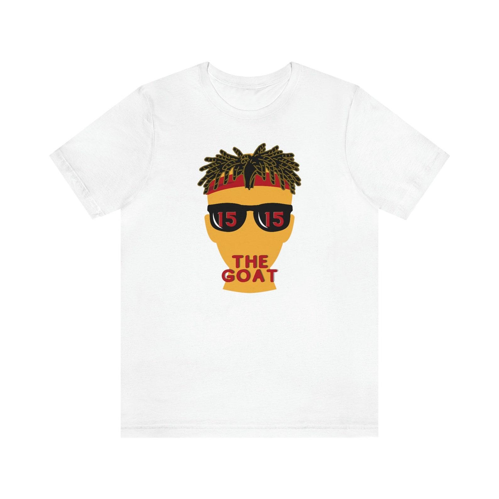 Patrick Mahomes, The GOAT, Kansas City Chief s Football, Super Bowl, Jersey Short Sleeve Tee, kansas city, kansas city chiefs shirt, chiefs 2XL