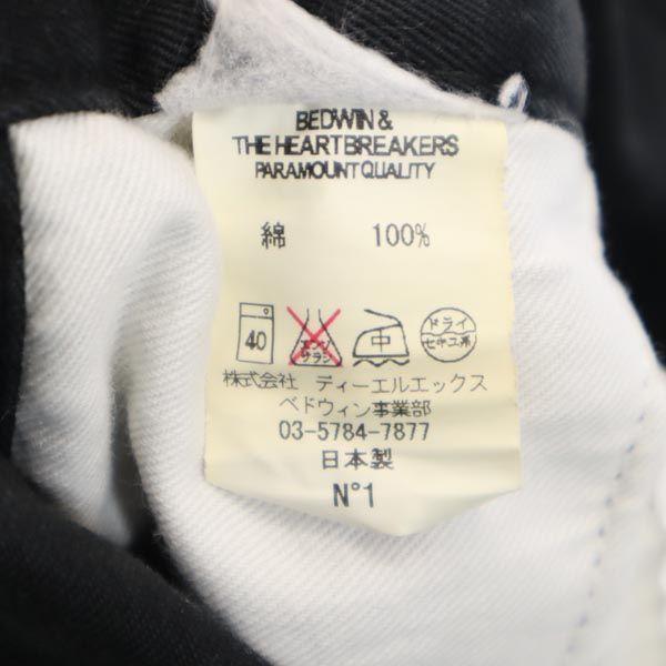 BEDWIN & THE HEARTBREAKERS Made In Japan Long Pants Black Men's Used