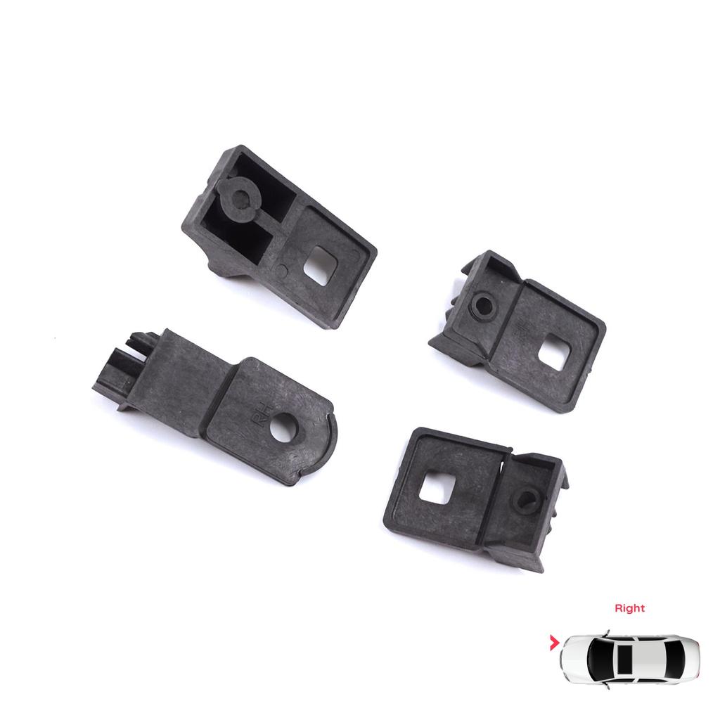 BHL588-2 Right Side Headlight Holder Mount Repair Bracket Tab Set for VW Crafter MK1 2E 2F 2006-2017 2E0998226