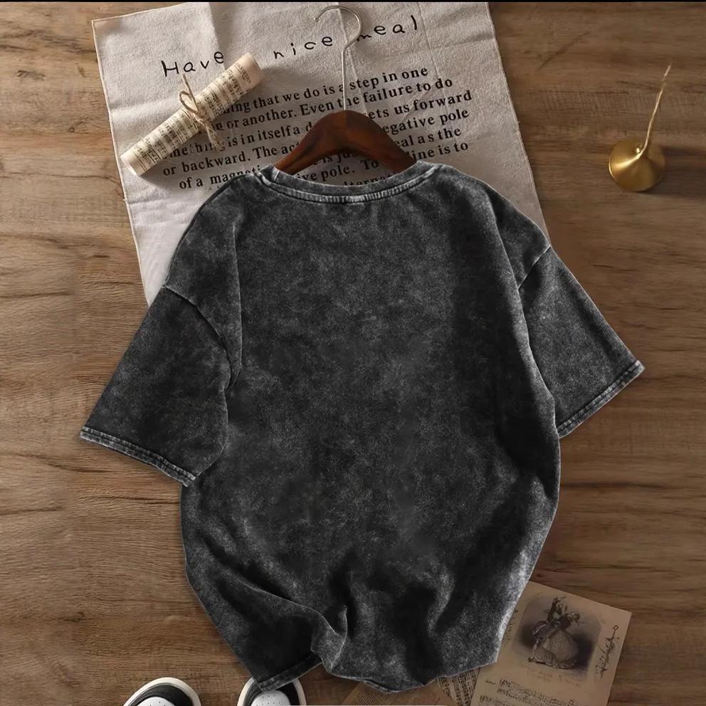 Herren Sommer Mode Bedrucktes Kurzarm-T-Shirt - Europäischer & Amerikanischer Lässiger Stil