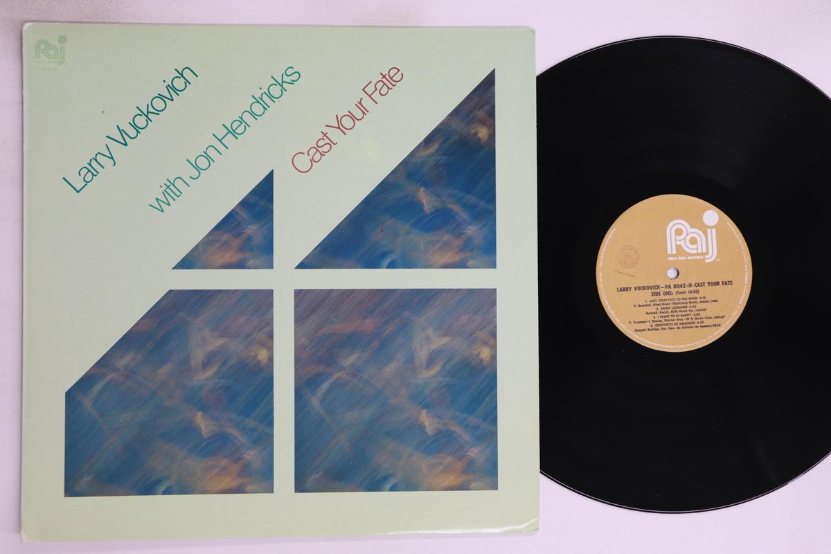 

LP Record LARRY VUCKOVICH, JON HENDRICKS - Cast Your Fate PA8042N PAJ 1984 Italy Jazz Used