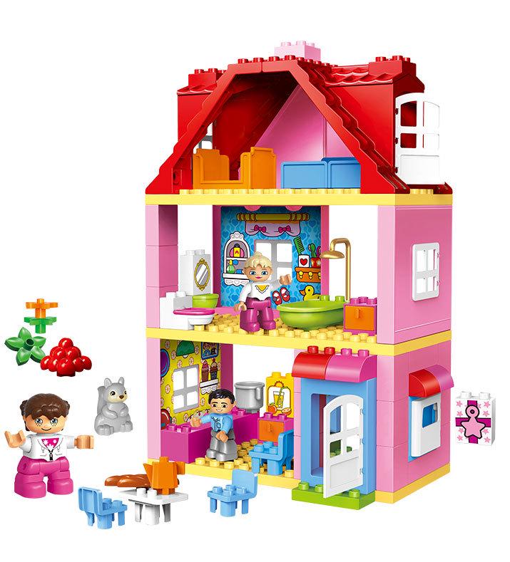 Large Building Blocks Puzzle Toy for Girls, Ages 3-6 - Early Education & Playhouse Gift