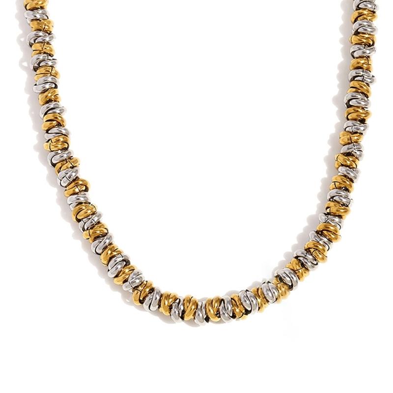 

Модные украшения Браслет из нержавеющей стали с бусинами Уникальное колье с подвеской в виде круга Браслет-шарм Подходит для женщин Подарок