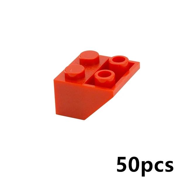 Sklon obrácený 2x1x3 Stavebnice Kompatibilní 2449 Technické díly DIY Sestavovací částice Skloněná plocha Obrácené cihličky MOC Hračky