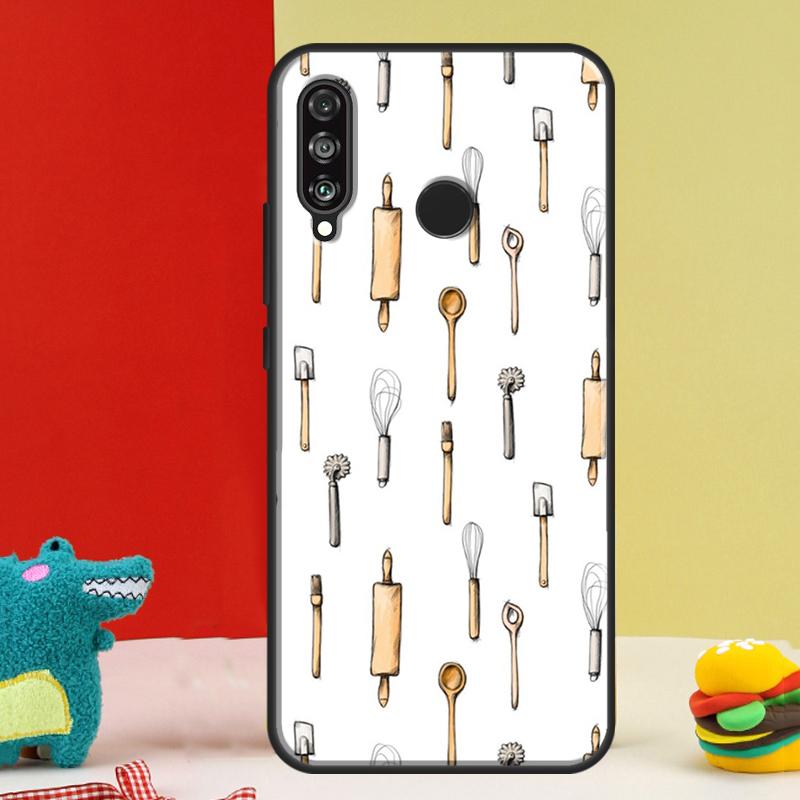 Cozinhar Cozinheiro Chefe Para Huawei Nova 9 10 SE 12i 12s 11i 5T Y91 Y90 Y60 Y70 Y72 Y61 P60 Pro P20 P30 P40 Lite Capa