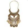 Ethnic Style Vintage Metal Queen Coins Tassel Statement Necklace Women's Party Banquet Jewelry Accessories