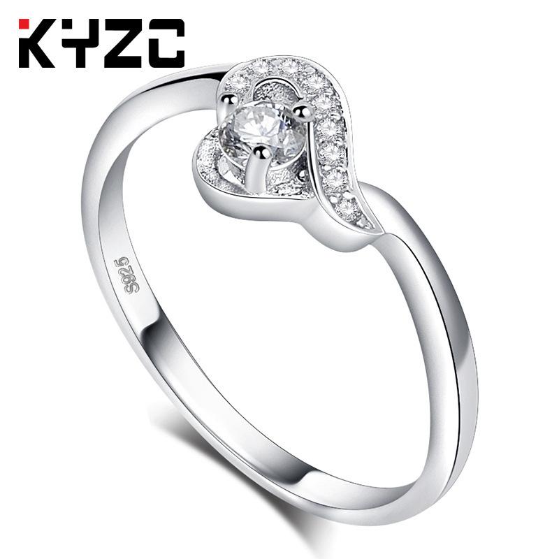 Small And Simple Diamond-Encrusted Ring, Female Popular Jewelry, Love Love Wedding Ring, Wedding Gift