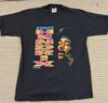 Vintage Jimi Hendrix Shirt Mens Large Black 90s Band T-Shirt Tee Made USA Unisex T-Shirt