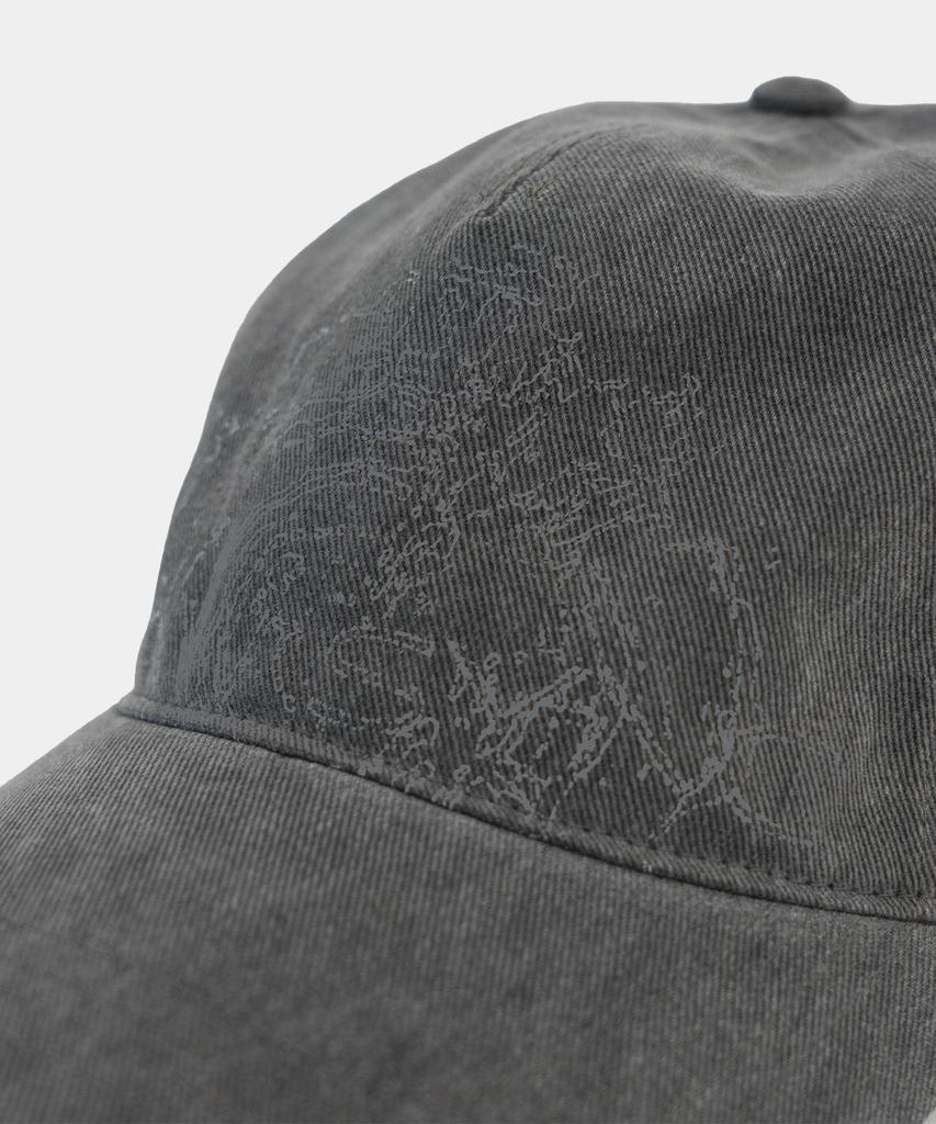 SLOWACID Washed Arcane Ball Cap [Charcoal]