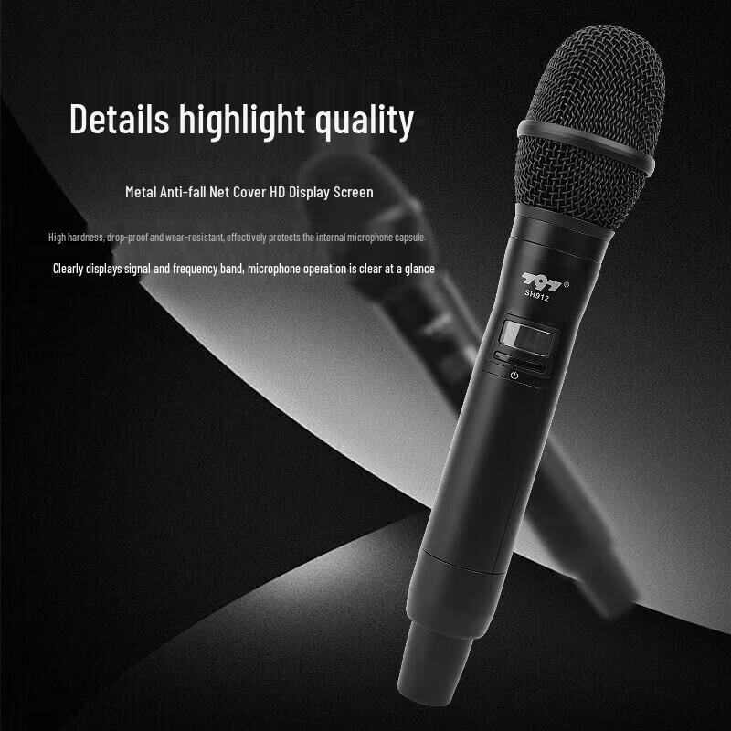 797 Audio Dual Handheld Wireless Conference Microphone System (CN version)