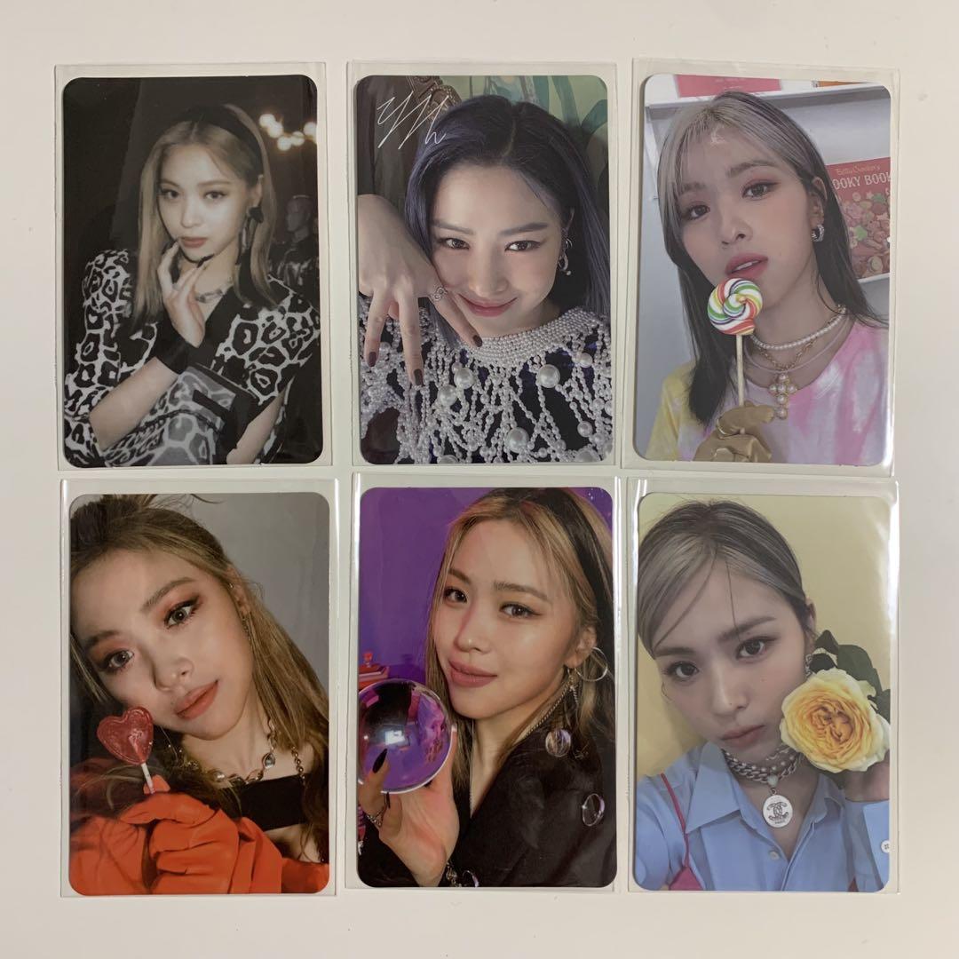 

[USED] ITZY RYUJIN trading card