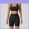 Seamless Yoga Set For Women With Quick Dry Fabric Perfect For Running And Fitness Activities