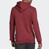Adidas Sweatshirts Men's Red Hooded Moderate Regular FT8414