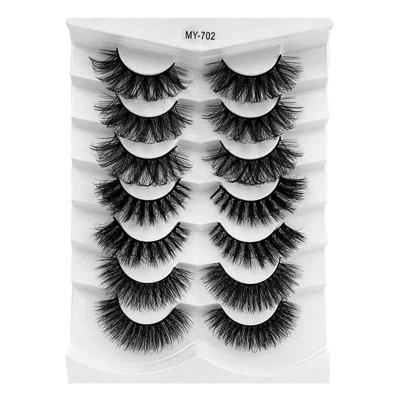 7 Pairs  Lashes Mink Individual Lashes Magnetic Lashes Lashes Extension Lashes That Look Like Extensions Lashes Extension Hk  Lashes Natural Look