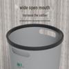Household Lidless Plastic Trash Can