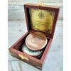 India Antique Brown Finish Brass Poem Compass Stanley London With Wood Box Nautical Compass  (Brown)