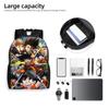 Dragon Ball Z Backpacks Goku Daypack  Mochila High School Large Capacity Rucksack