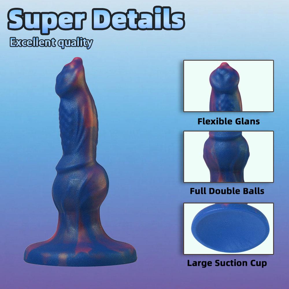 Juguete Sexual Anal de Silicona para Hombres - Sensación Realista Suave Líquida - Masajeador de Próstata y Tapón Anal - Juguete para Adultos de Principiante a Avanzado