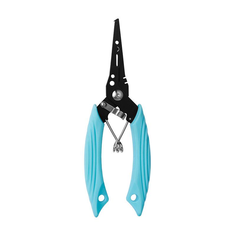 Multifunctional Stainless Steel Fishing Pliers: Lure, Gripper, and Scissors with Fine Nose