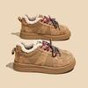 Snow boots women's winter new thick-soled retro lamb wool fashion velvet thickened cotton shoes women