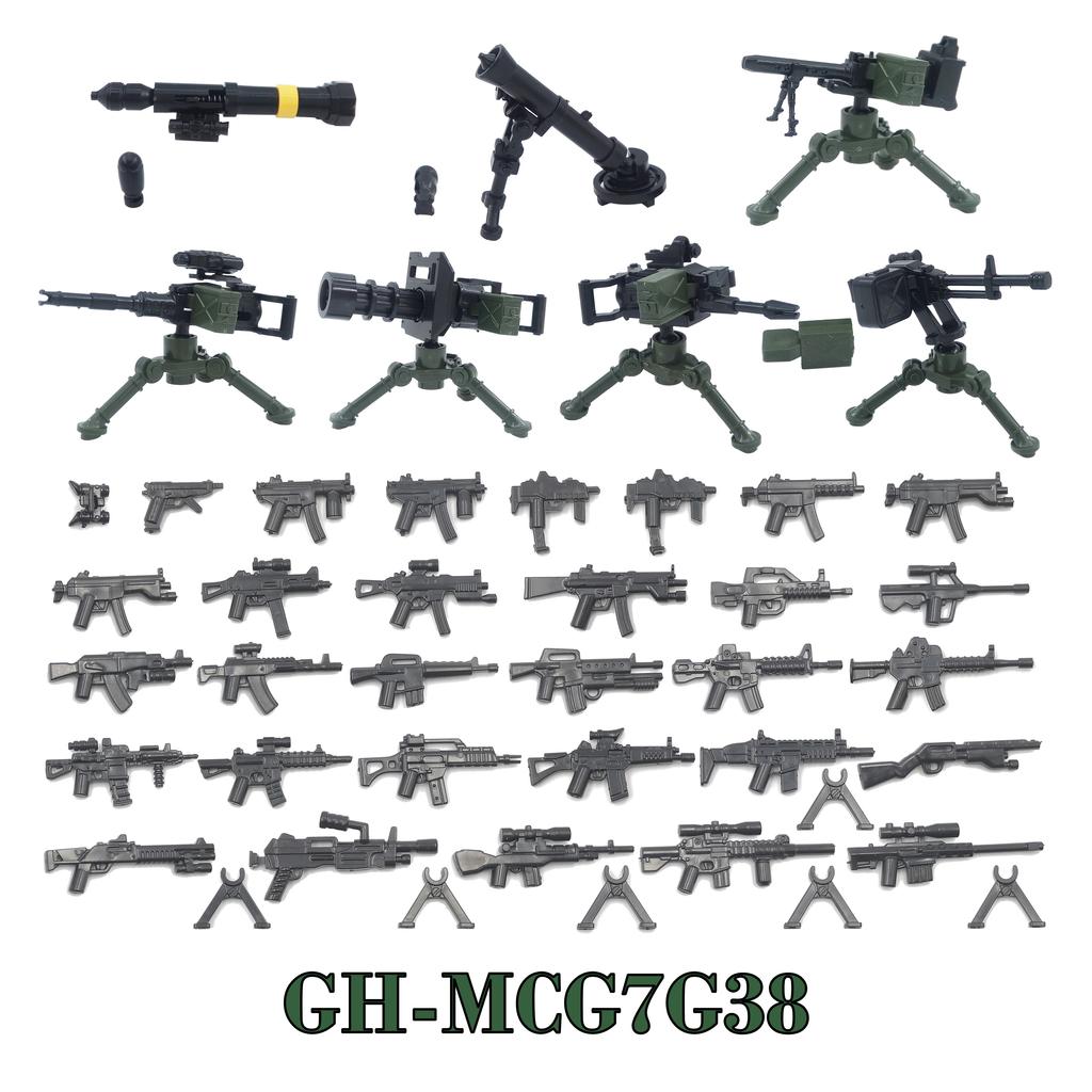 WW2 88mm Flak Gun Cannon Rocket Artillery Military Army War Weapons Soldier MOC Playmobil Scale Model Building Block Children Kid Toy