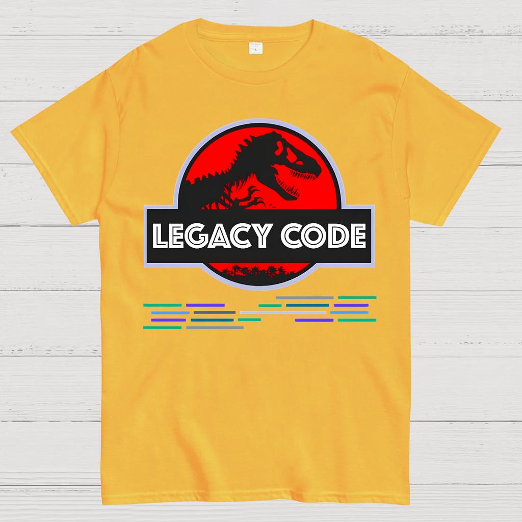 Developer Legacy Code Cotton Summer Casual Cool Loose T-Shirt