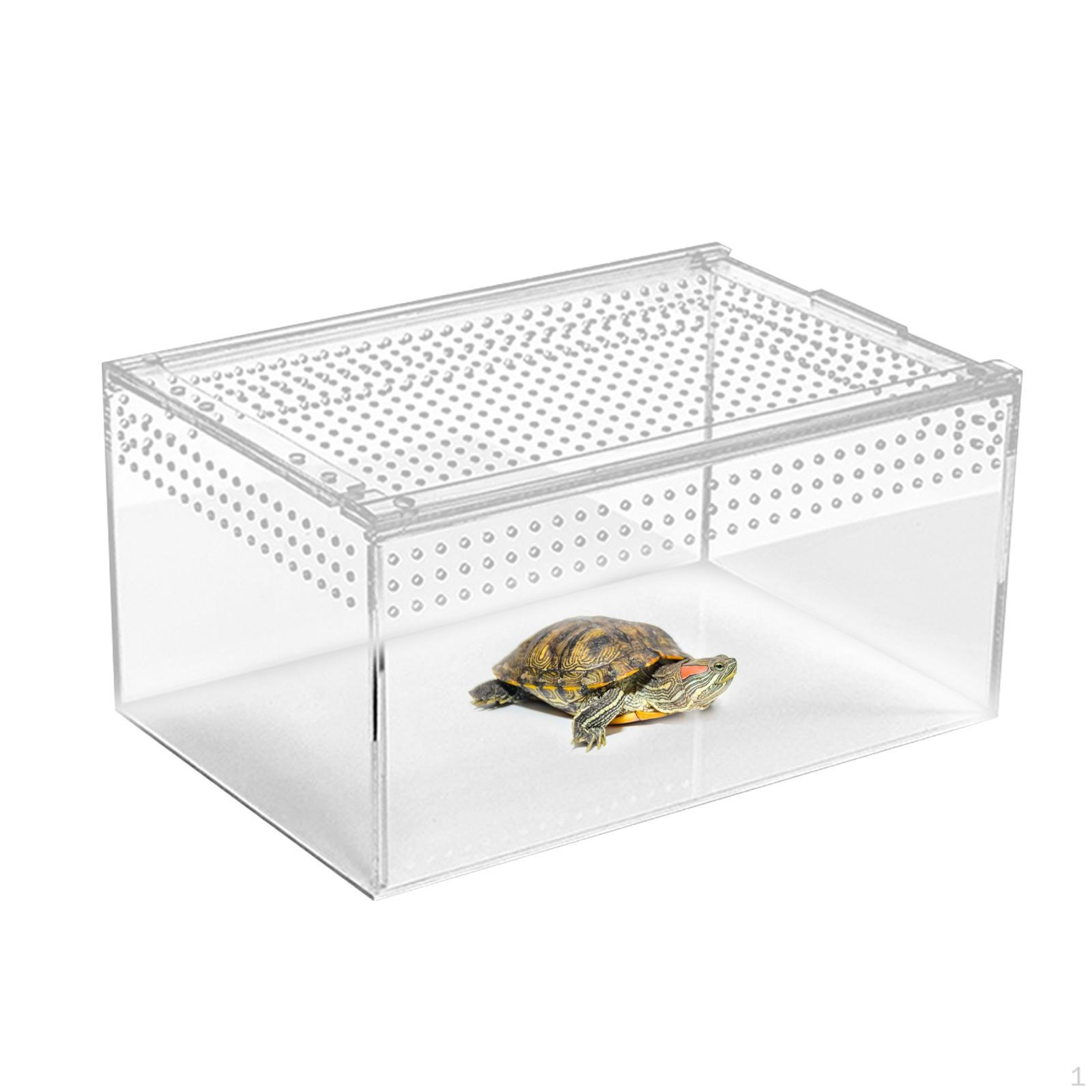 

Акриловый контейнер для рептилий, террариум для черепах и лягушек L