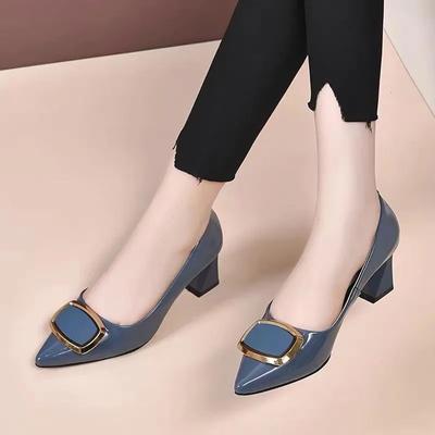  Zapatos De Mujer Women Fashion Pointed Toe High Quality European Stylish Elegant Party & Office Heel Shoes Pumps A1142