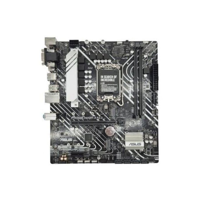 Asus Prime H610M-A R2.0 Motherboard H610 LGA1700 DDR5 micro-ATX PCIe 4.0 Aura Sync