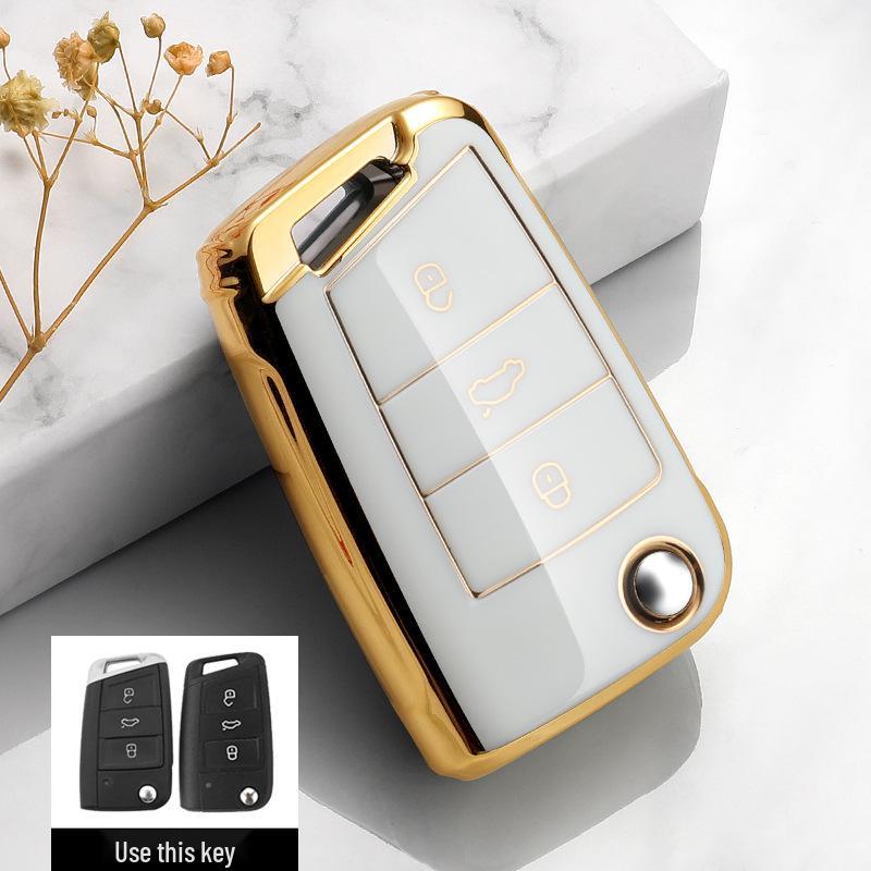 Tiguan L/X Key Case 2022: Full Coverage, One-Button Start, Unisex