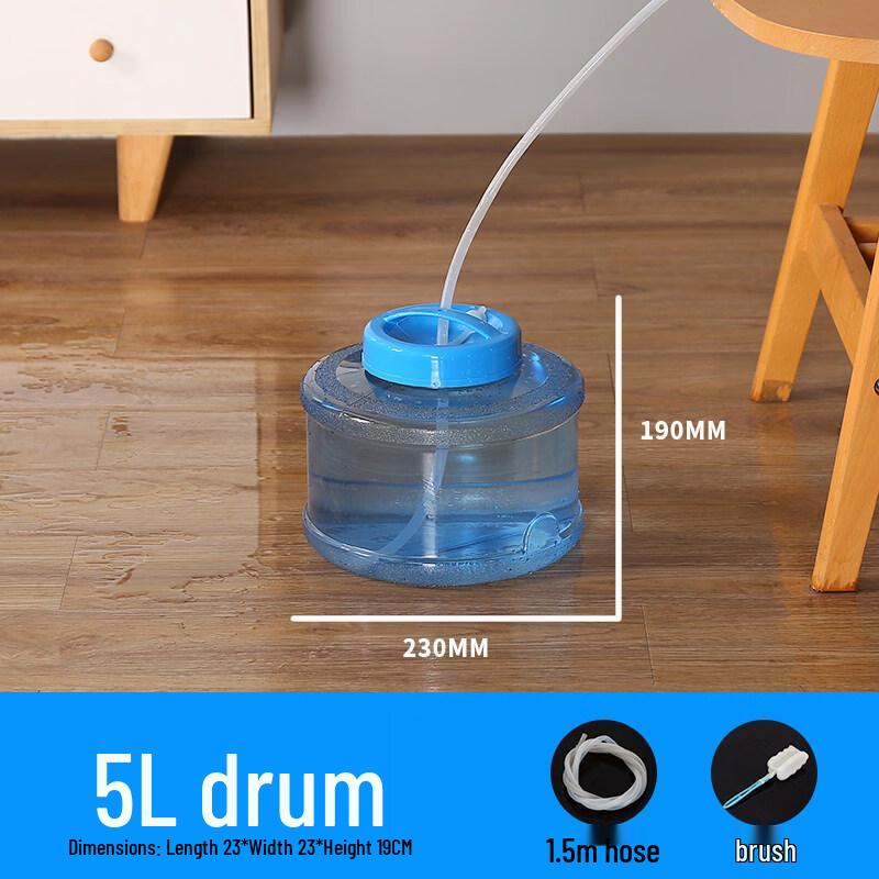 PC Plastic Water Storage Bucket for Tea & Outdoor Use