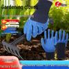 Sanjixia A698 Latex Embossed Anti-slip Waterproof Gloves for Construction, Auto Repair, Gardening & Machinery Protection