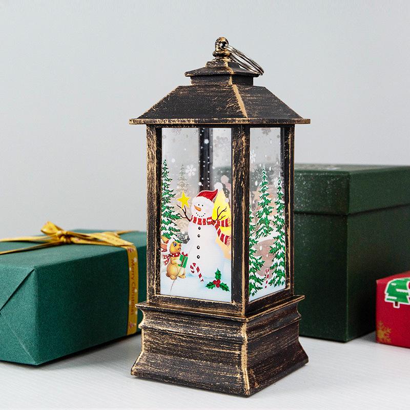 

Праздничный светодиодный фонарь Санты - Креативный ночник в подарок